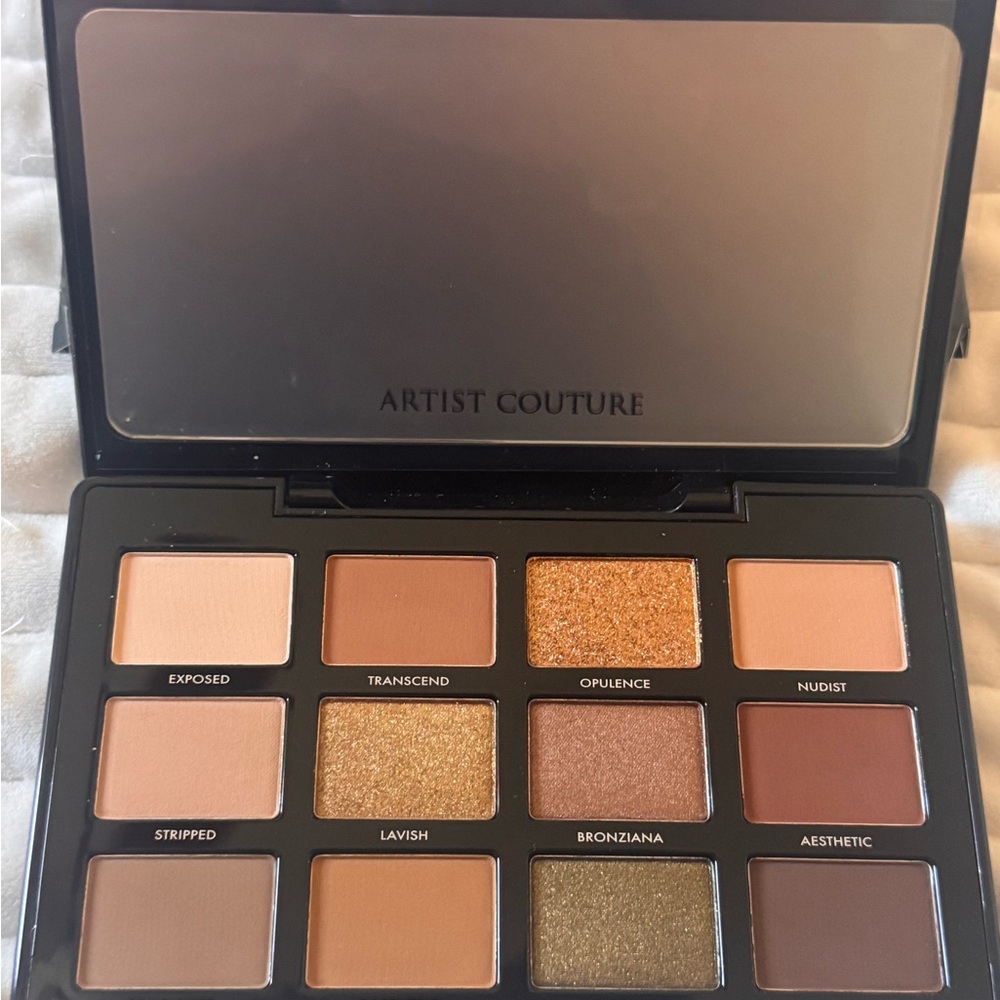 Artist Couture Warm Neutrals Eyeshadow Palette - Nude, Brown, Gold, Bronze